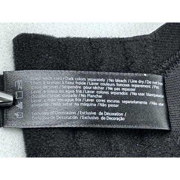 Dominique Apparel Black Bra 3501 Lace Underwire Support Padded Size 44C NWT - Picture 9 of 10